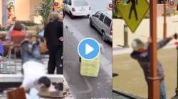 ‘ऐ भाई जरा —‘; रस्त्याने चालताना तुम्हीदेखील मोबाईलवर चॅट करताय? मग दिल्ली पोलिसांनी शेअर केलेला ‘हा’ मजेशीर Video पाहा