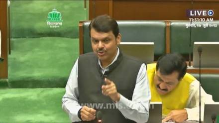 Devendra Fadnavis in Assembly Session 2 Devendra Fadnavis in Assembly Session 2