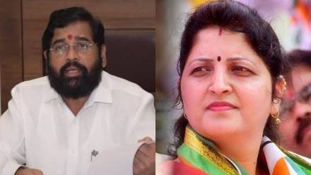 Eknath Shinde Rupali Chakankar Eknath Shinde Rupali Chakankar