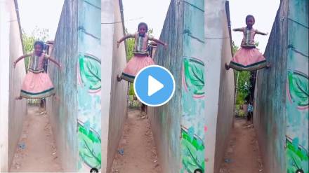 girl climbed on wall like spider man girl climbed on wall like spider man