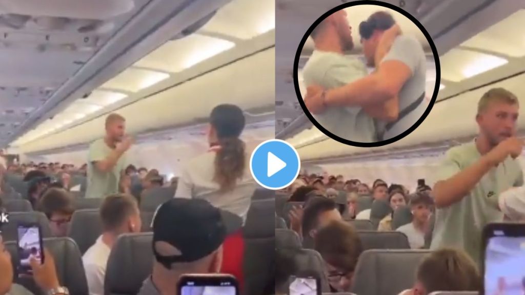Fight in Flight Viral Video Fight in Flight Viral Video
