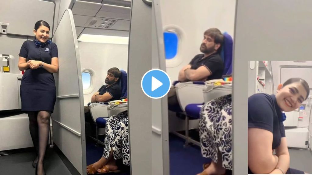 MS Dhoni Sleeping In Flight Viral Video