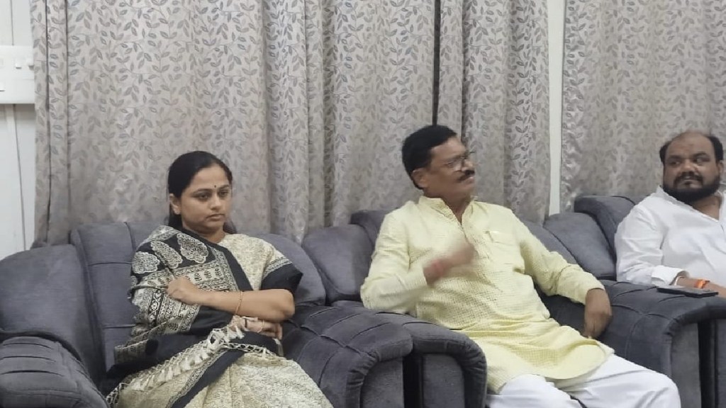 MLA Pratibha Dhanorkar Subhash Dhote MLA Pratibha Dhanorkar Subhash Dhote