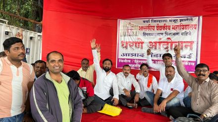 Movement in Azad Maidan Movement in Azad Maidan