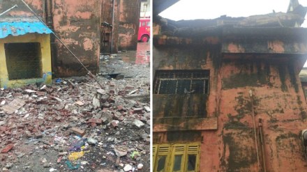 building slab collapsed in Virar