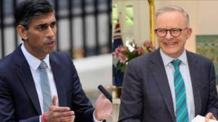 Australian PM praises his team