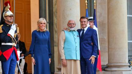 PM Narendra Modi in France
