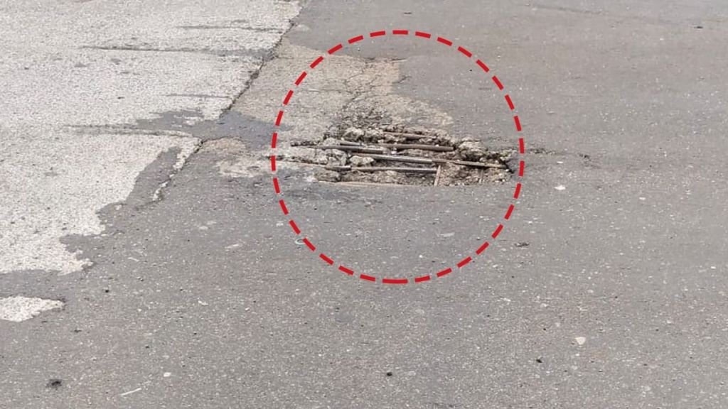 Potholes in Dombivli Kalyan