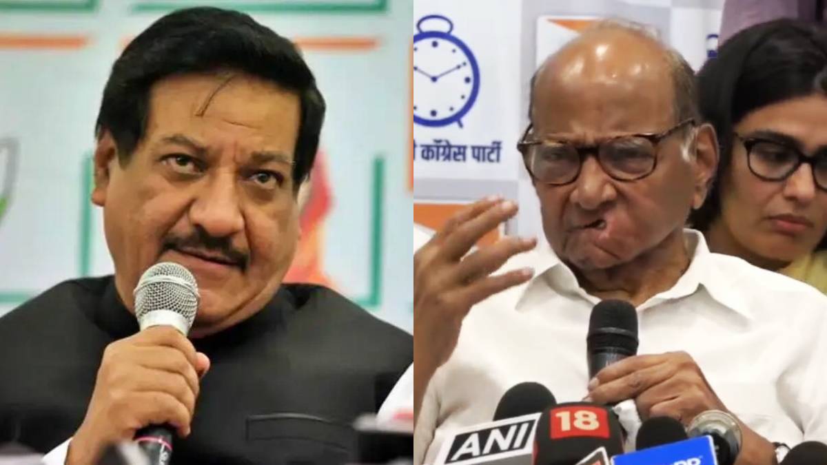राष्ट्रवादीतील बंडानंतर शरद पवार आपला पक्ष काँग्रेसमध्ये विलीन करतील अशी समाजमाध्यमांमध्ये चर्चा असली तरी तशी शक्यता लगेचच तरी दिसत नाही - पृथ्वीराज चव्हाण