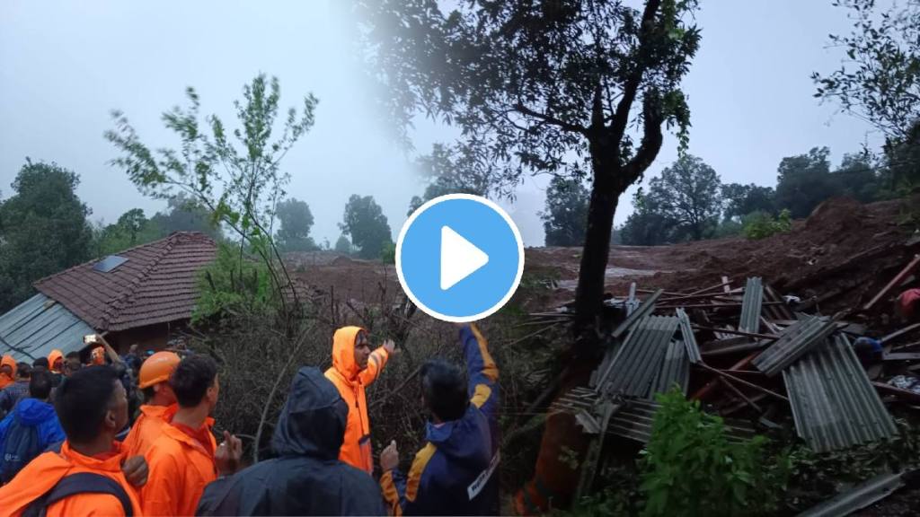 Landslide in Raigad