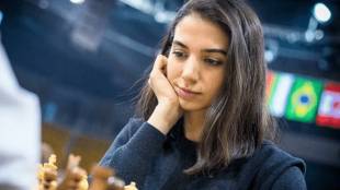 Iranian chess player Sara Khadem