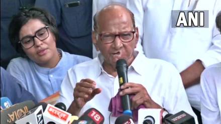 Sharad Pawar in Delhi