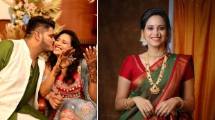 Swanandi Tikekar Engagement Mehendi Photos