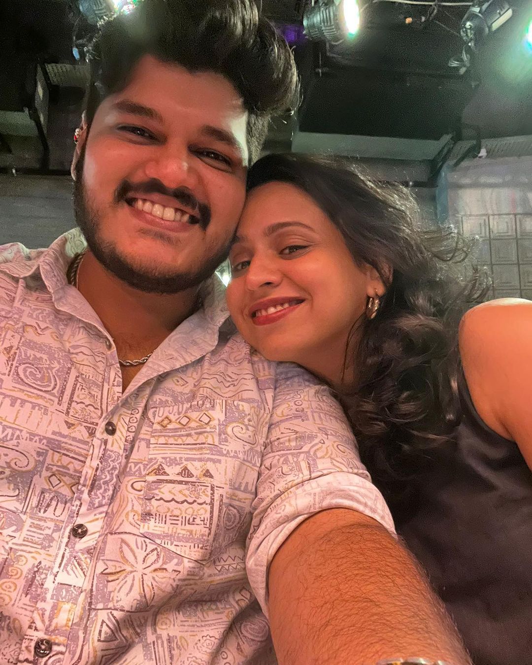 Swanandi Tikekar Engagement Mehendi Photos