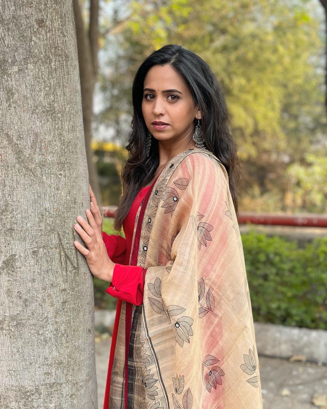 Swanandi Tikekar Engagement Mehendi Photos