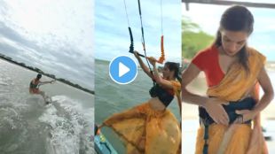Woman Kiteboarding Video