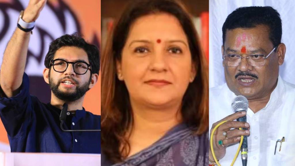 aaditya thackeray priyanka chaturvedi sanjay shirsat aaditya thackeray priyanka chaturvedi sanjay shirsat