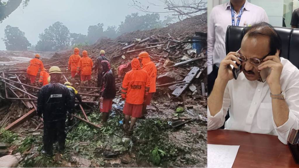 Raigad Landslide Latest Updates in Marathi