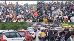 आखाड पार्टीचं नियोजन आणि विकेंडमुळे लोणावळ्यातील भुशी धरणावर तुफान गर्दी