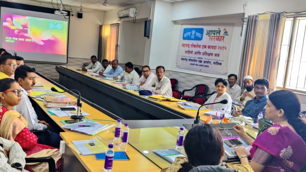 administration provide all services eligible persons nashik division service rights commissioner chitra kulkarni