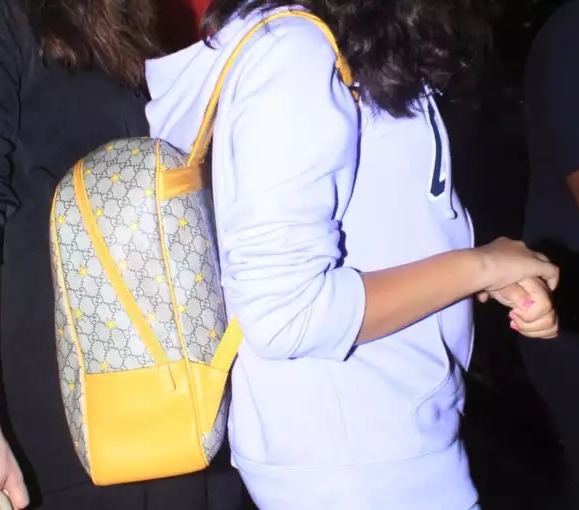 Aaradhya Bachchan Gucci Backpack