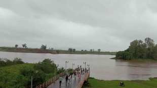 70 percent Water storage in chandoli dam