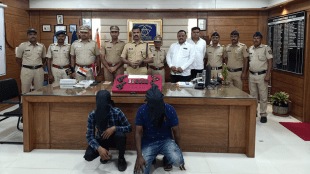 crime two people shirpur police station dhule charge illegally possessing guns