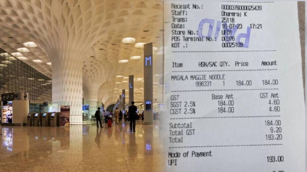 expensive masala maggi at airport expensive masala maggi at airport