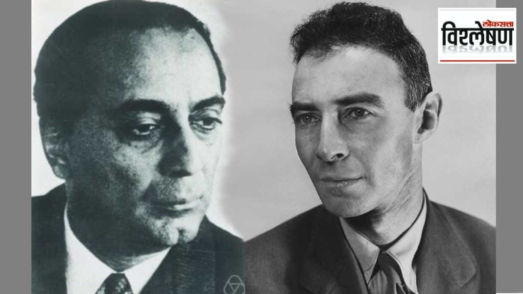 J. Robert Oppenheimer and Dr. Homi J. Bhabha J. Robert Oppenheimer and Dr. Homi J. Bhabha