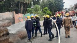 पुणे: कोंढव्यात एमएनजीएलच्या वाहिनीला आग