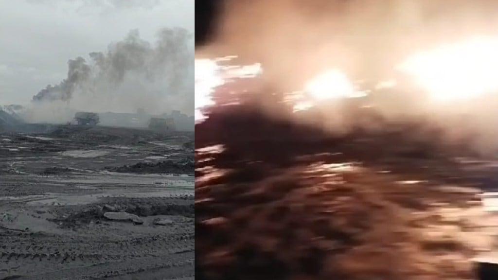 fire kolarpimpri coal mine