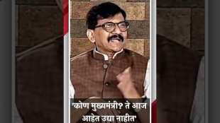 Chief Minister sitting in Delhi Sanjay Rauts criticism of Shinde
