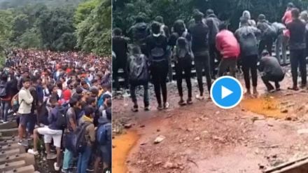 Ban on going to Dudhsagar waterfall Ban on going to Dudhsagar waterfall