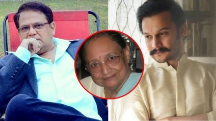 mahesh kothare mother died Adinath Kothare shared post