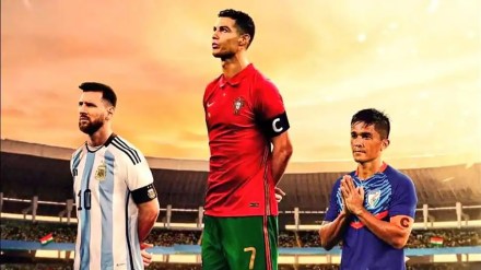 I will beat Messi and Ronaldo when it comes to giving my best for India captain Sunil Chhetri's big statement