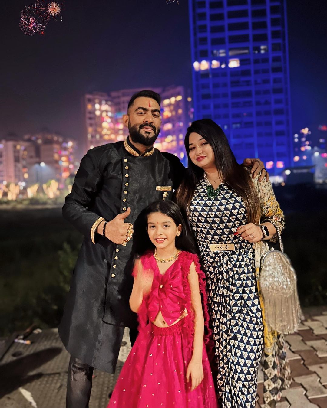 saisha bhoir mother pooja bhoir 