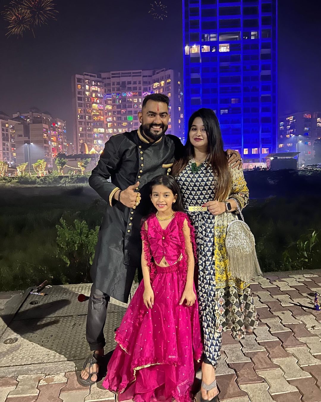 saisha bhoir mother pooja bhoir 