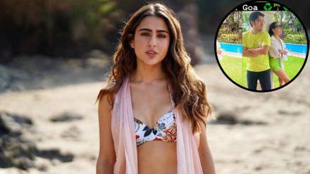 sara ali khan enjoyed vacation in goa with kedarnath assistant director jehan handa