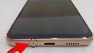Tiny Hole At Smartphone Bottom
