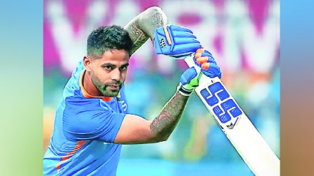 Suryakumar Yadav hits 100 sixes in T20I