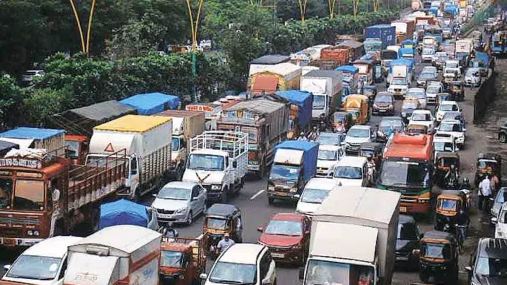 thane police appeal motorists to avoid mumbai nashik highway