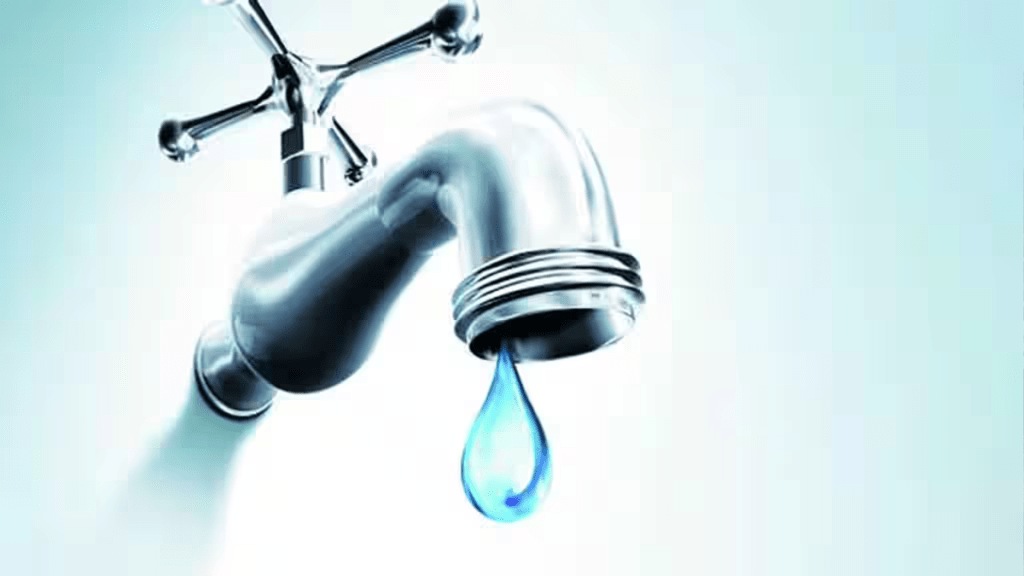one day week water cut time being pune