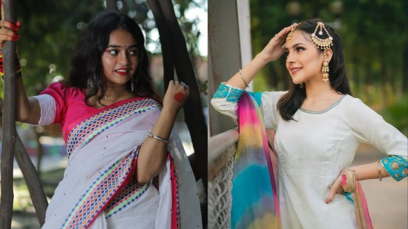 महिला या दिवशी पांढऱ्या रंगाची सलवार किंवा साडी नेसू शकतात. पुरुष आणि महिलांसाठी पांढऱ्या रंगाचे शर्ट किंवा टी-शर्टसुद्धा चांगला पर्याय आहे.