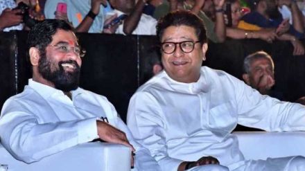 Eknath Shinde Raj Thackeray
