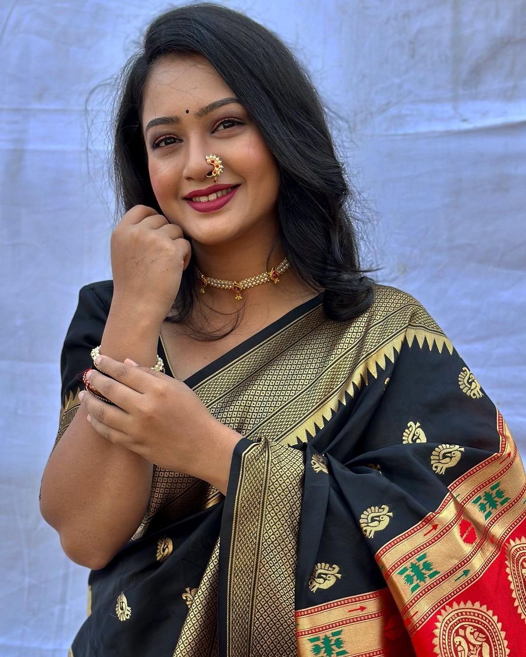 Girija Prabhu Mangalagauri Look