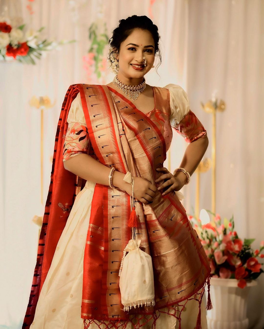 Girija Prabhu Mangalagauri Look