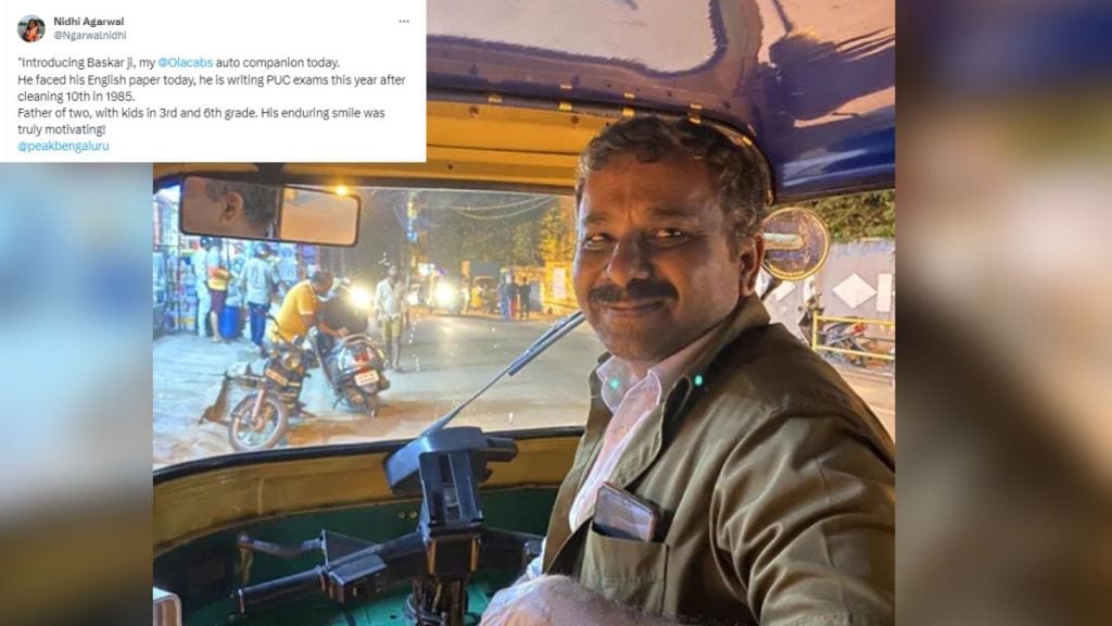 Bengaluru Auto Driver Back To School Story Bengaluru Auto Driver Back To School Story