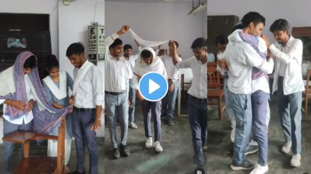 School boys trending video