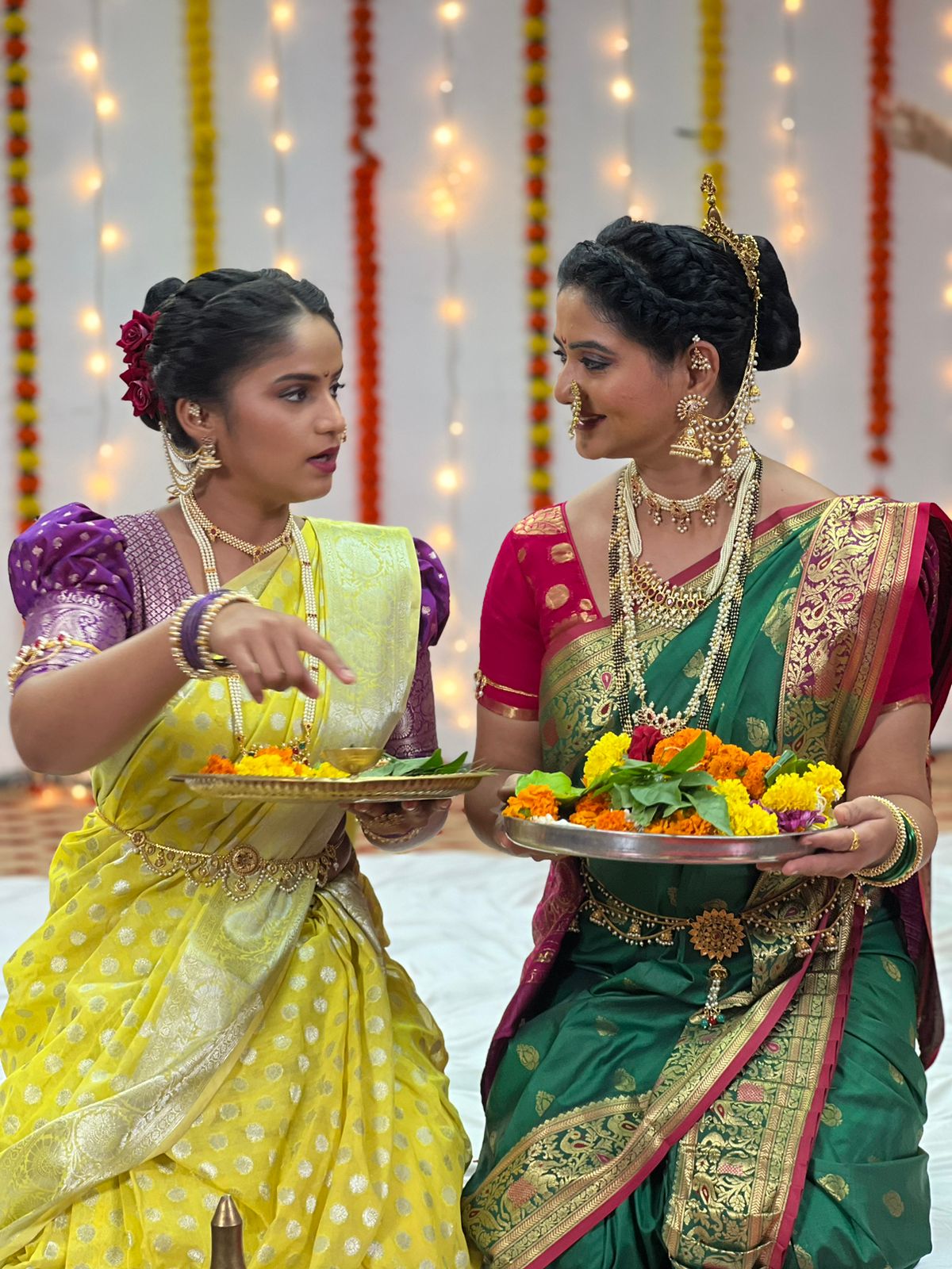 KavyaAnjali Sakhi Saavali Mangalagaur Photos