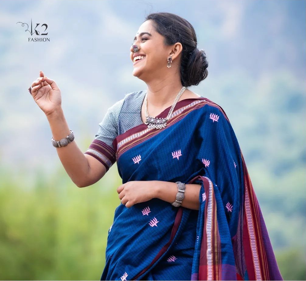 Mrunmayee Deshpande Rao Khun Saree